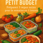 Batch Cooking Petit Budget : Préparez 5 repas sains pour la semaine en 2 heures